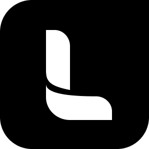 The logo features a sleek, geometric wordmark 'Luria' paired with a stylized graphic symbol of overlapping or rounded shapes, conveying a modern AI brand identity.